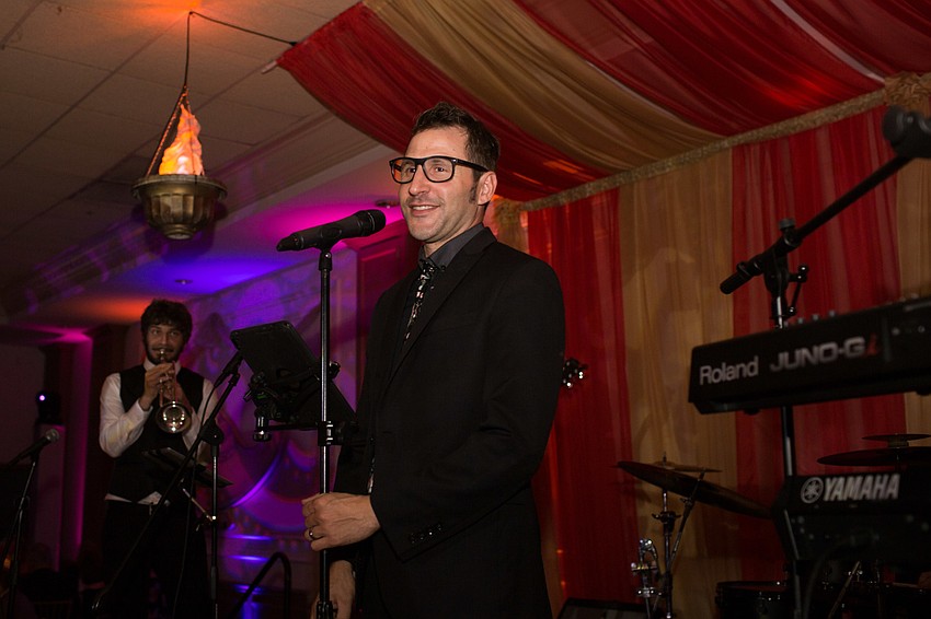 Brandon Williams and the Baykings Band entertained guests after dinner.