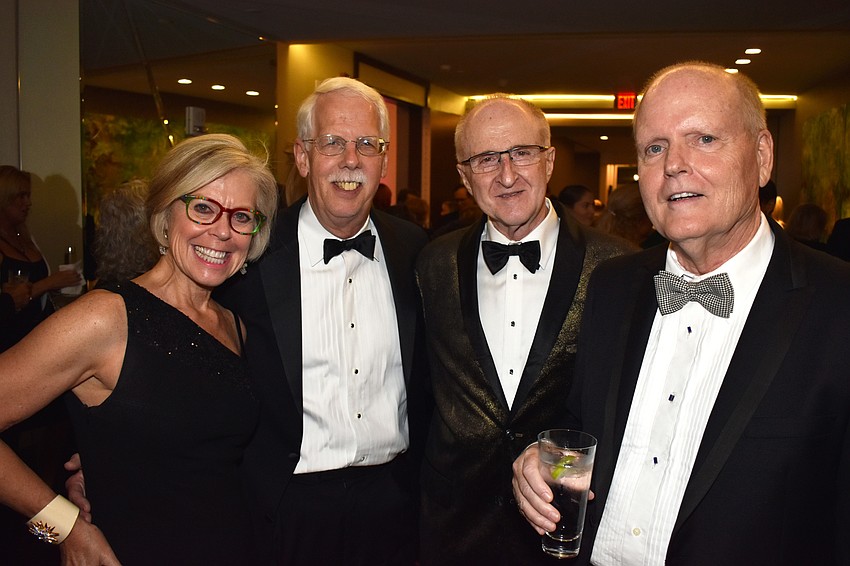 Roxie and Mike Jerde with Steve Rubin and Ed Town