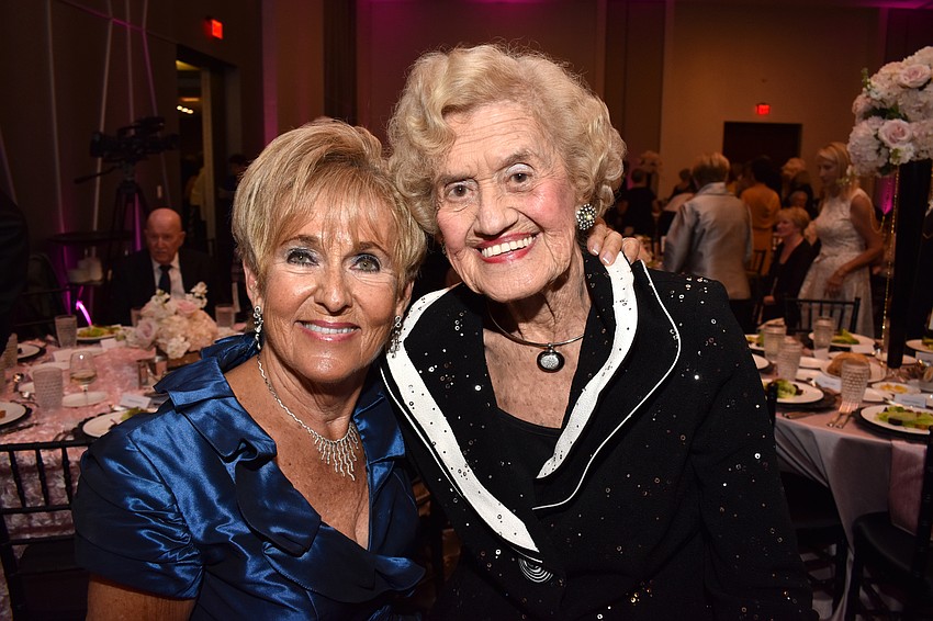 Bunny Skirboll and Betty Schoenbaum