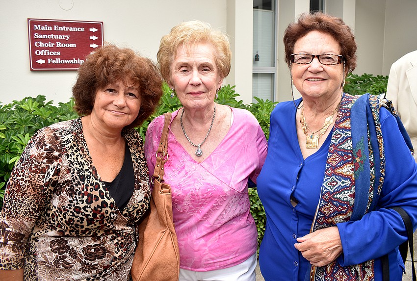 Mary Shaheen, Betty Suarez and Nina Kritopovou