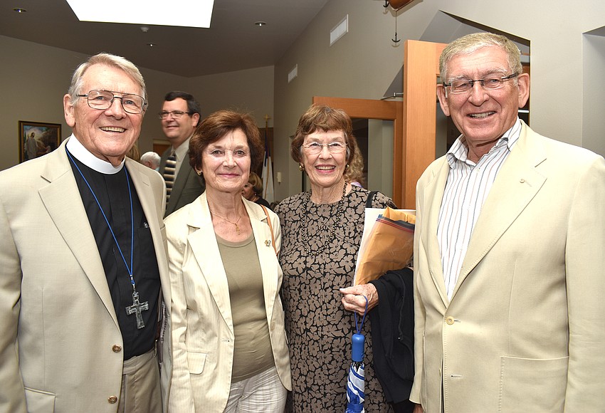 Your Observer Photo The Rev. Bob Zimmer, Barbara Lang, Shirley