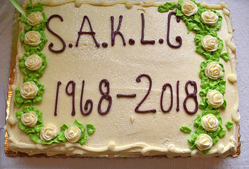 Two cakes were ready for dessert.