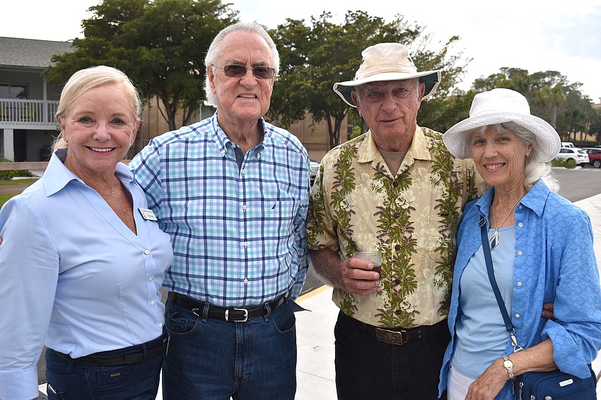 Phyllis and Jack Black and Tom and June Morse
