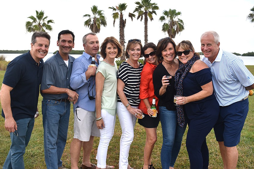 Fernando Viteri, Jeff McCurdy, Steve and Heather Ostermann, Victoria Viteri, Linda Whitacre, Barbara McCurdy, Patty Sileo and Tim Whitacre