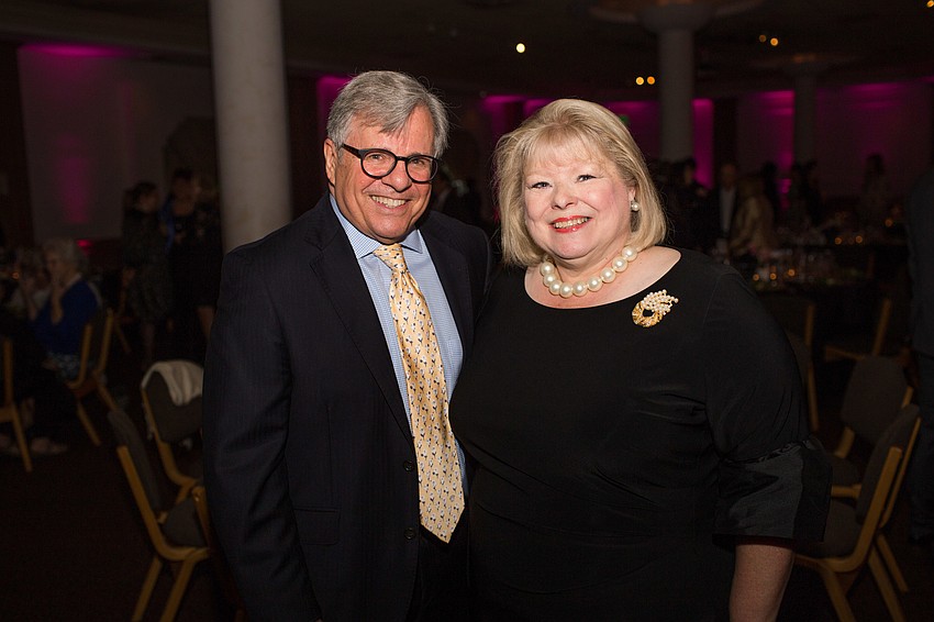 Executive Director Bruce Rodgers and Board President Debbi Benedict