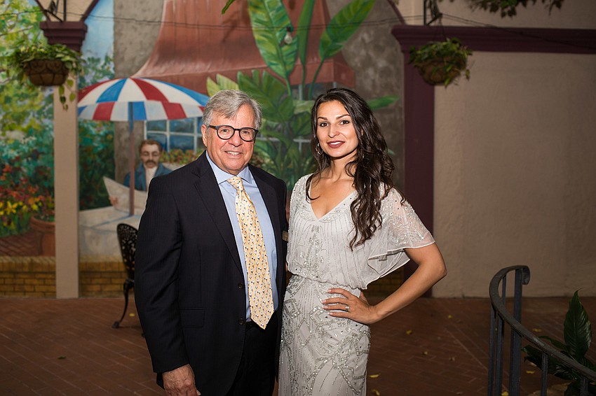 Executive Director Bruce Rodgers and Award Winner Martyna Majok