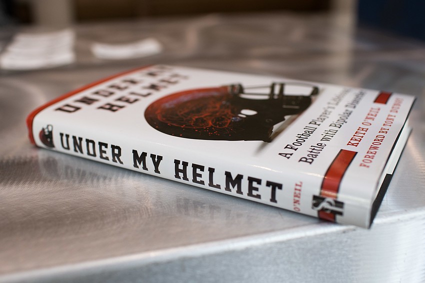 Keith O'Neil was doing book signings for his novel, 