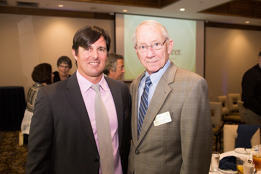 Paul Tarantino and Coastal Behavioral Healthcare President and CEO John H. (Jack) Minge, III