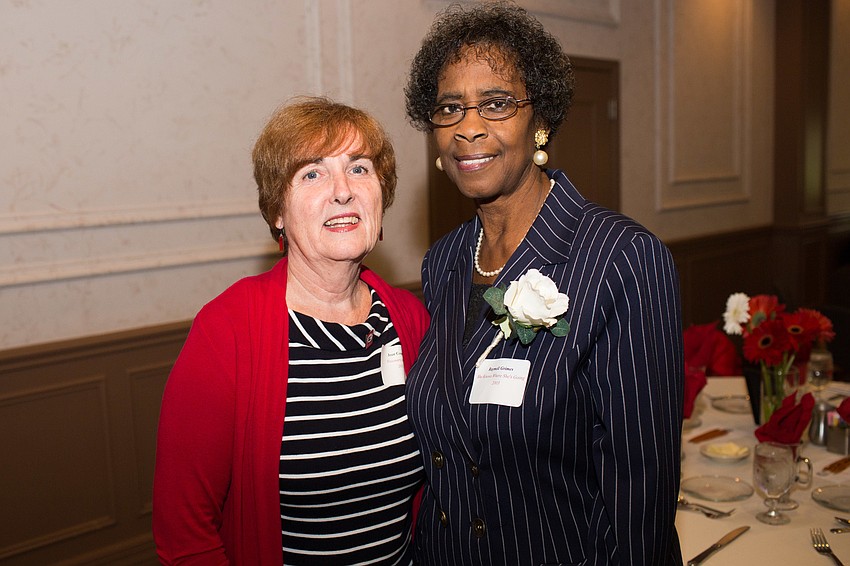 Jean Cooper and Raymell Grimes