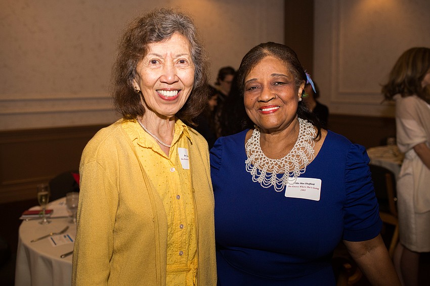 Dr. Caridad Santos and Willie Mae Sheffield