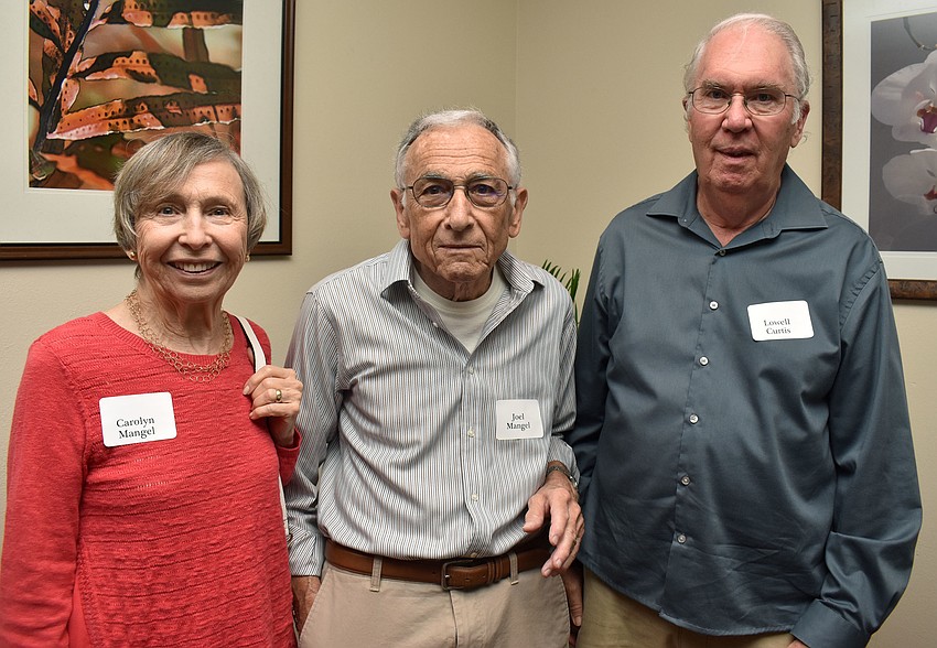 Carolyn and Joel Mangel and Lowell Curtis