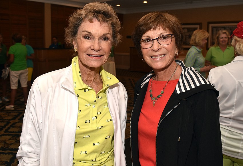 Pat Anderson and Betty Goree