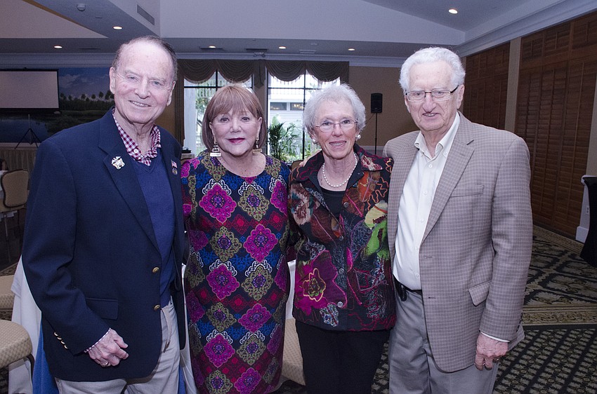 Len and Helen Glaser and Jane and Bob Lewit