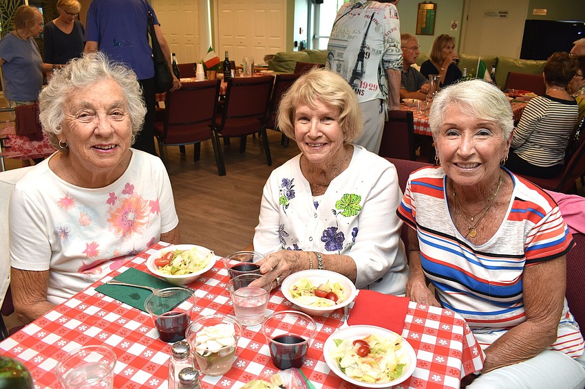 Cathy MacDuff, Sally Overlook and Mary Schultz