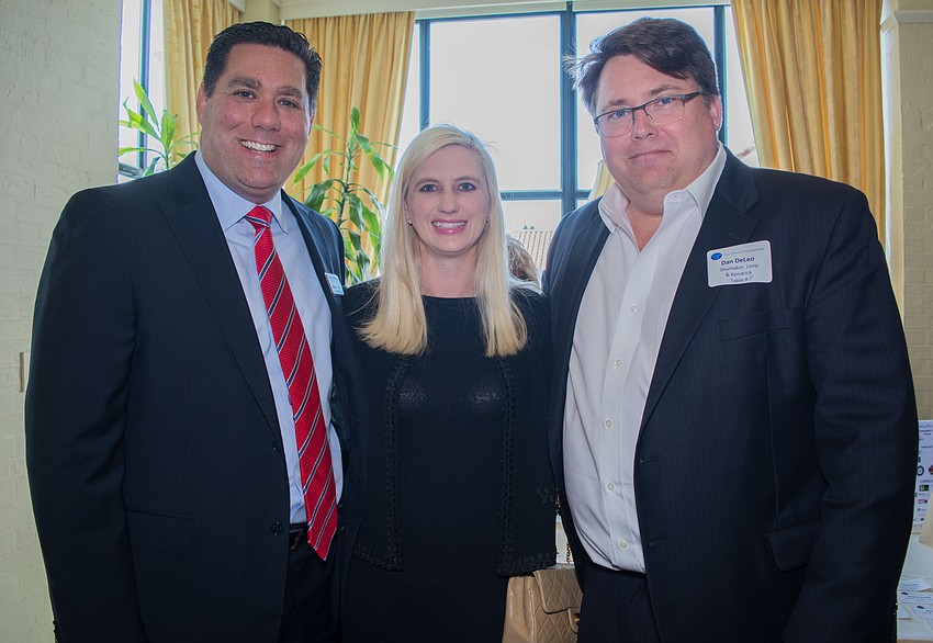 Michael and Jennifer Infanti with Dan DeLeo
