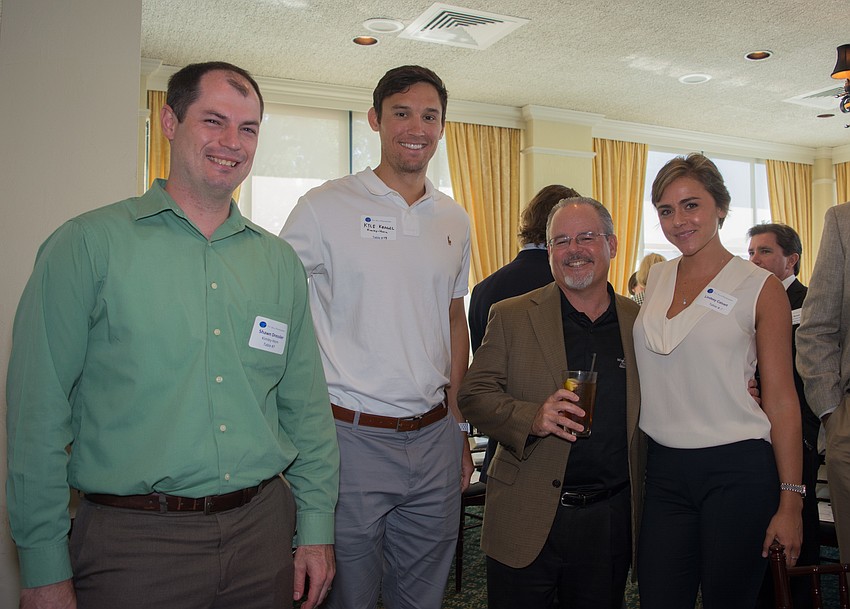 Shawn Dressler, Kyle Kragler, Kevin Stubbe and Lyndsey Calvert