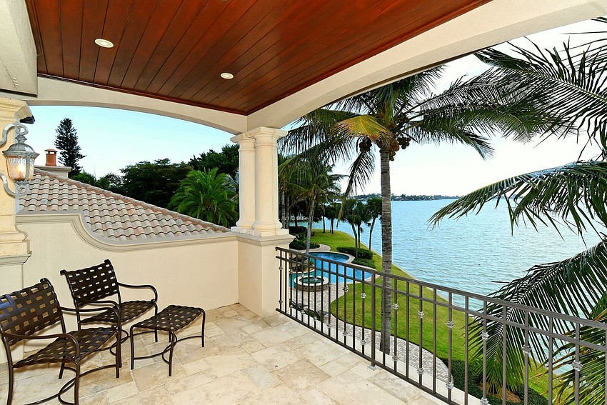 Offering four bedrooms and four-and-a-half bathrooms, the luxury residence is spread over 5,455 square-feet of living space.