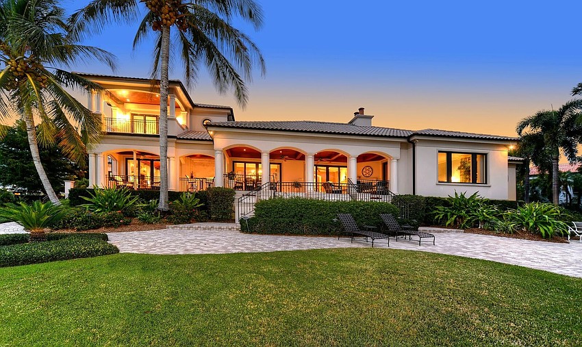 The home and lot, situated at 622 and 626 S. Owl Drive, offers 230 feet of water frontage and more than 54,000 square feet of property.