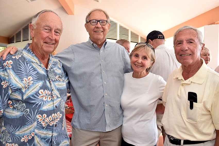 Fred Emrich, Paul and Sandy Wood and Ed Rogers