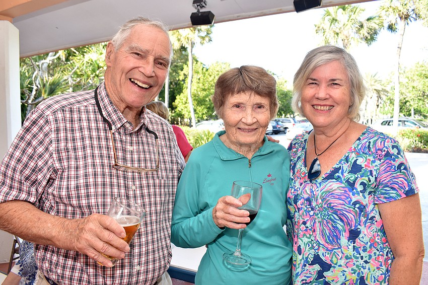 CJ and Katzy Hager and Pam Toft