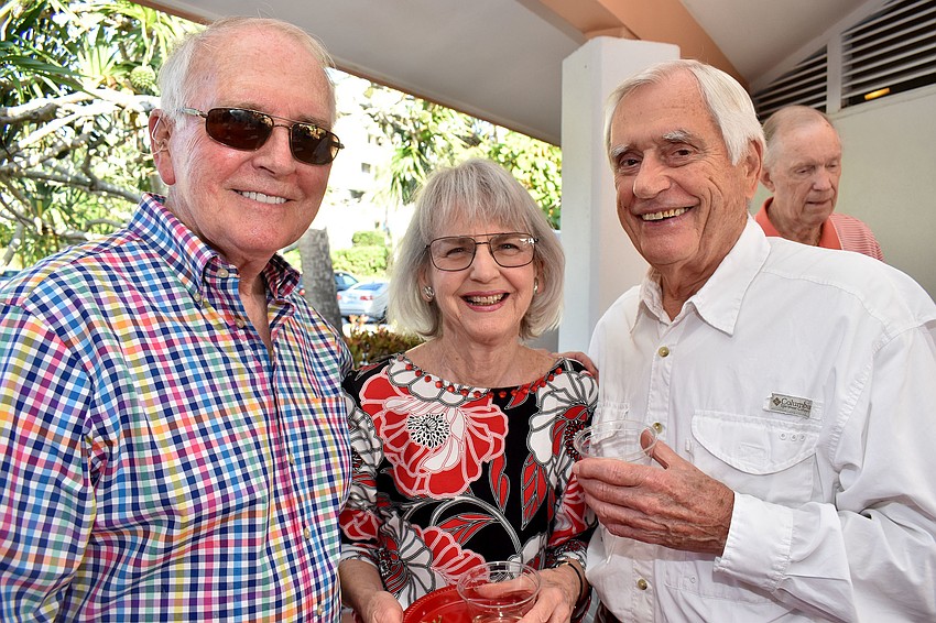 Jerry Bowles, Marilyn Watsey and Fred Wilson