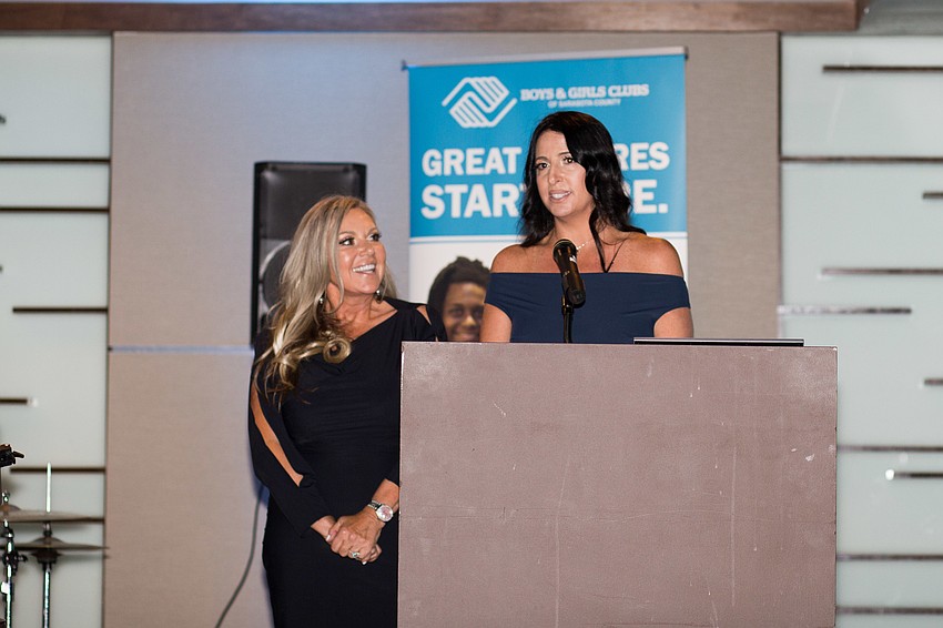 Co-Chairwomen Christina Bonilla and Barb Lancer thank everyone for coming.