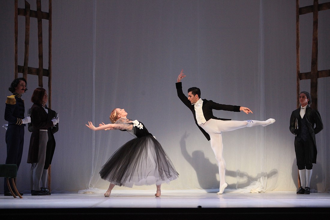 Victoria Hulland  and Ricardo Graziano dance in Sir Frederick Ashtonâ€™s â€œMargeurite and Armand.â€ Courtesy photo