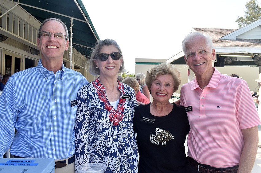 Mark and Meg Hausberg and Joyce and Jerry Roslund