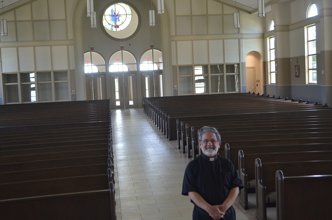 Rev. Mike Scheip will be delivering his message in a chapel that seats over 1,000 people.