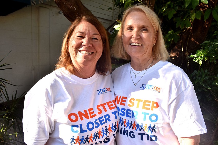 Cathy Bishop and Marlene McBrier