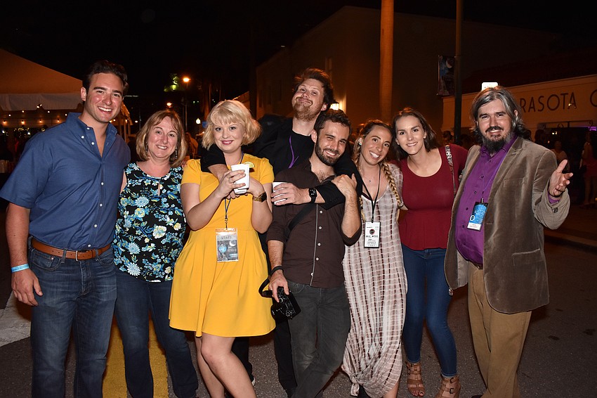 Mike Martin, Nancy Ray, Rikki Miller, Wyatt Kostygan, Evan Sigmund, Britt Mattie, Phoebe Ray and Jacob Ogles