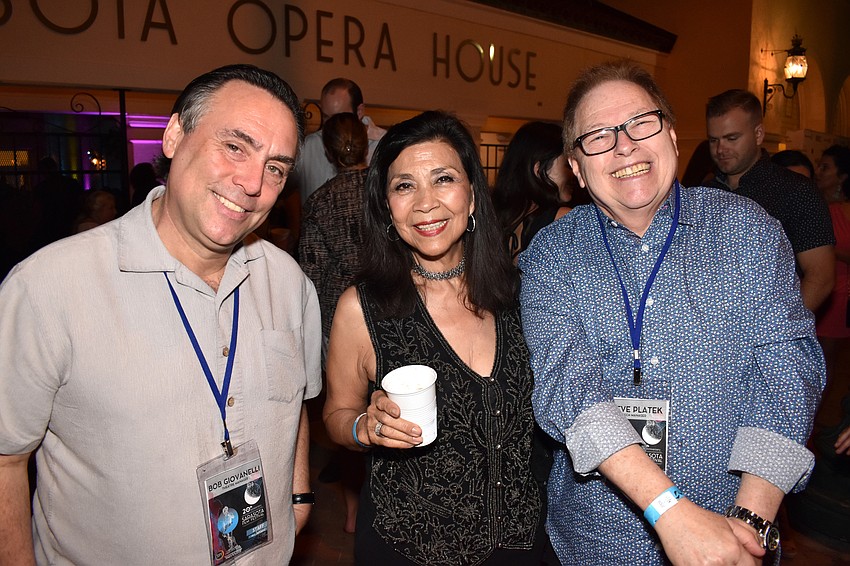 Bob Giovanelli with Joyce and Steve Platek