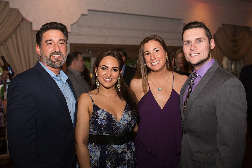 Nick Cerciello, Michelle Betancourt, Tyler Roberts and Chelsea Spalding