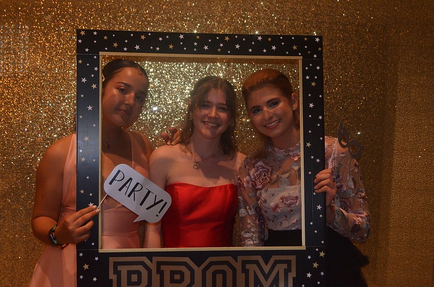 Sophia Lopez, Holly Leiberick and Sarah Buchanan, seniors at Lakewood Ranch High School, captured their prom memories.