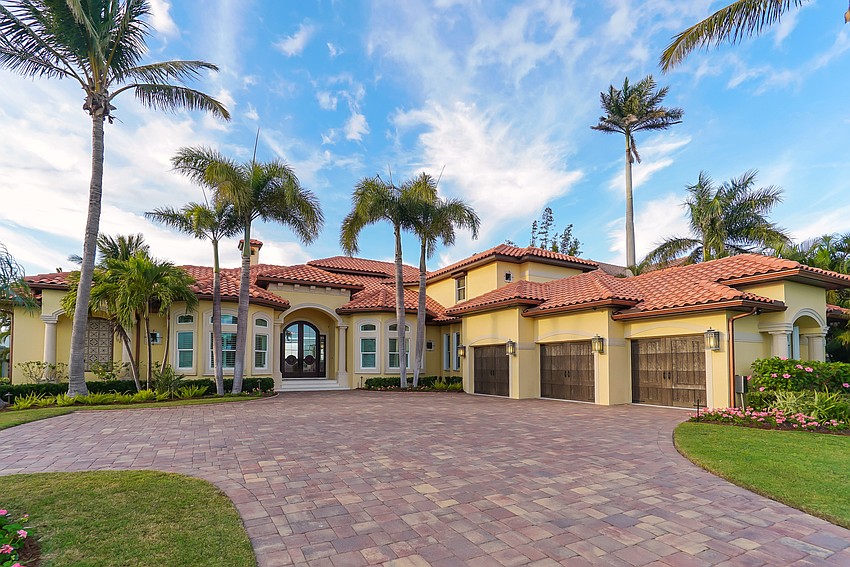 The home features 5,305 square feet of living area.