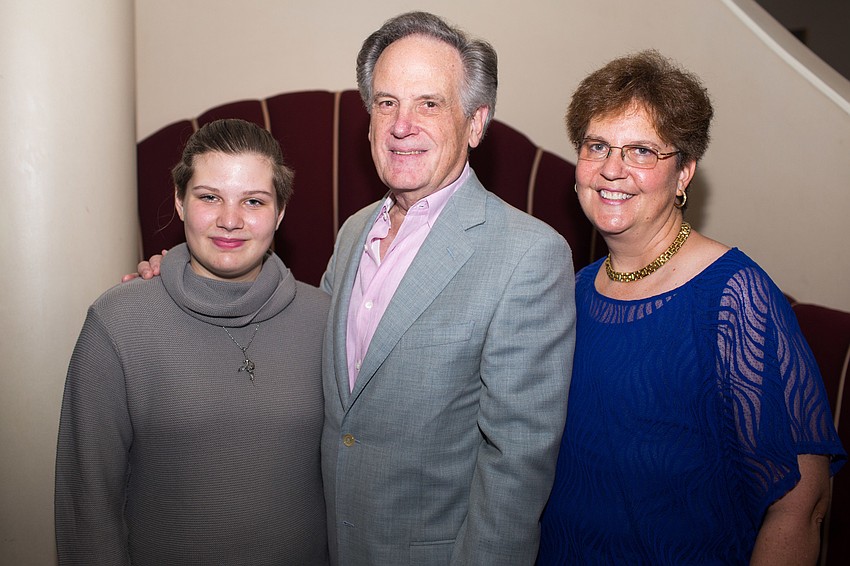 Emma Hershorin, Honoree Richard Hershorin and Chairwoman Laura Hershorin