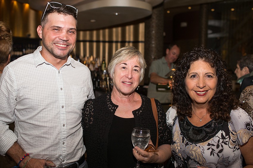 Justin Burton, Sarah Johns and Vickie Inglese