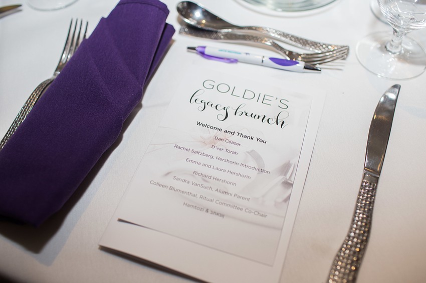 This is the school's second Goldie's Legacy Lunch.