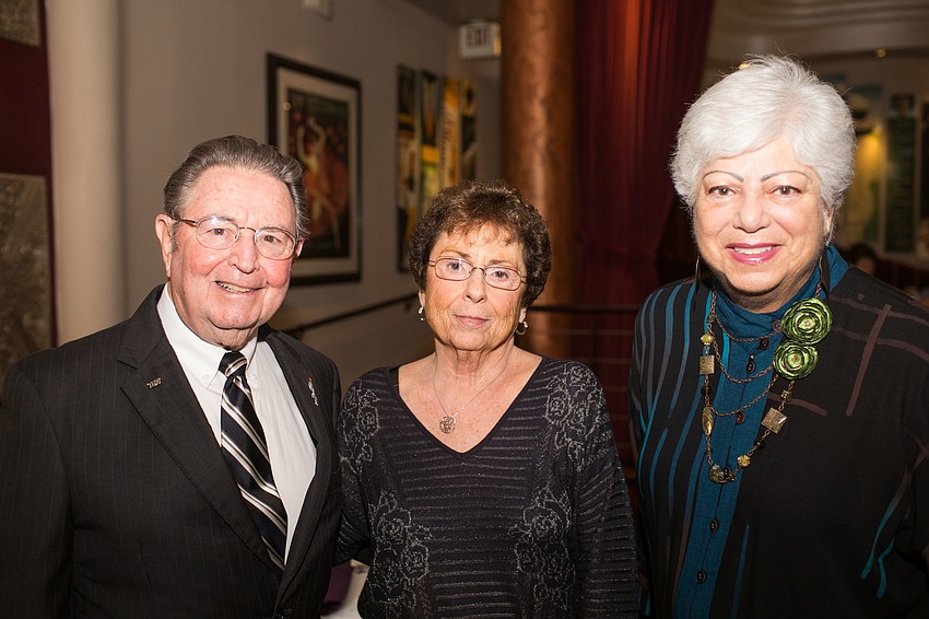 Rabbi Howard and Rona Simon with Sandi Kligman