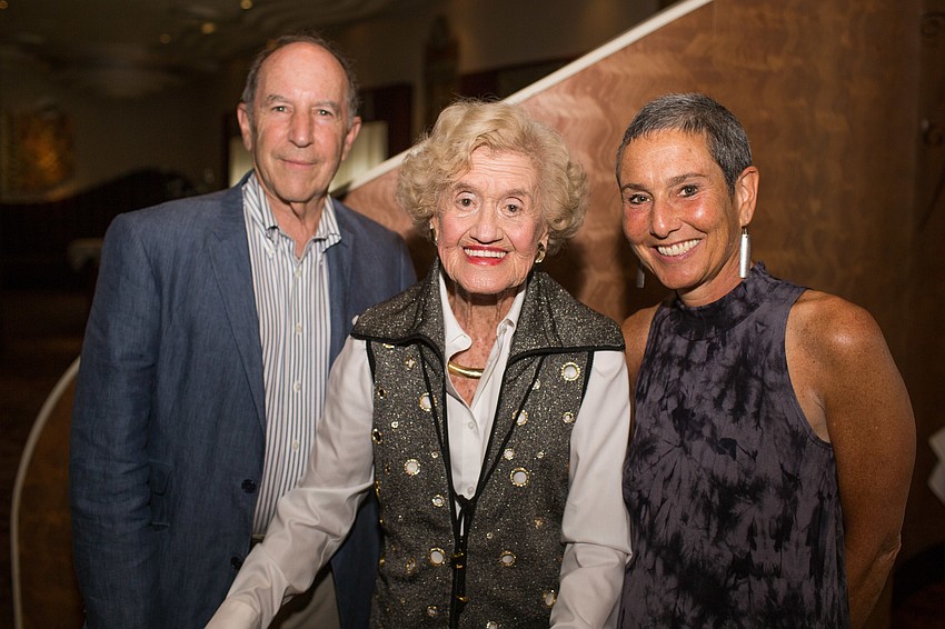 Gerald Ronkin, Betty Schoenbaum and Nelle Miller