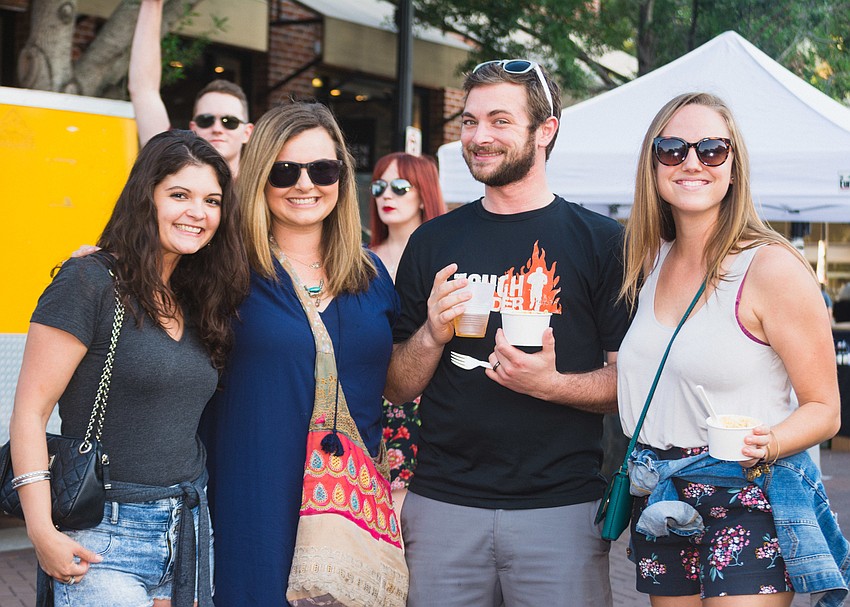 Michelle Dugan, Jaime and Jeff Kattrien and Gina White