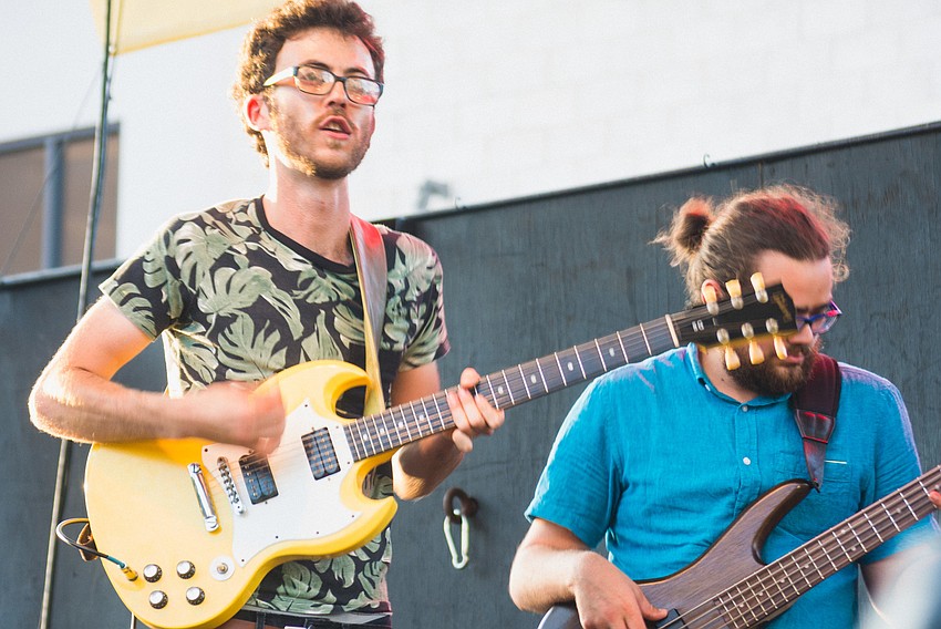 Physical Plant's Caegan Quimby and Dave Baker