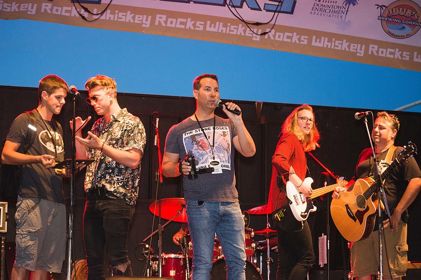 Anthony Paul introduces Alex Di Leo.