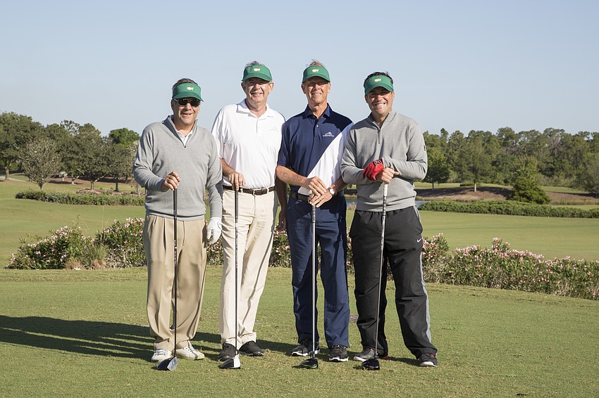 Joe Esposito 2017 winner,Bruce Meyers 2018 winner, John Woods, Nick Esposito  Photo by Mindy Towns
