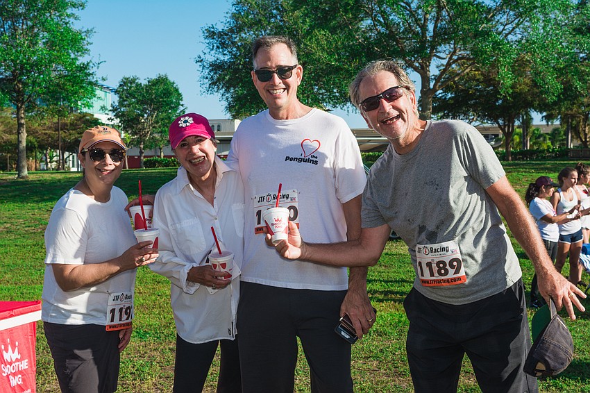 Joan Hilson, Marie Cross, Dan Hilson and Bill Cross