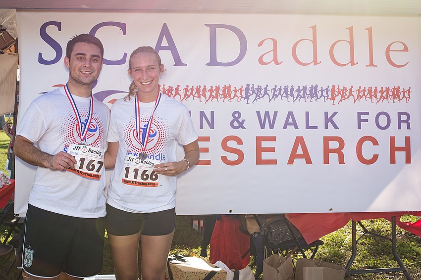 Brandon Zakeri and Hannah Gelfant