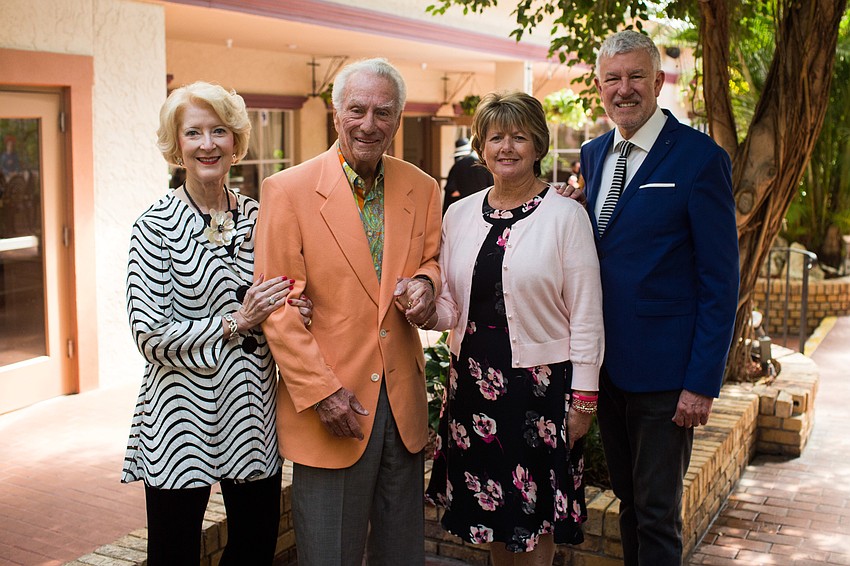 Honorees Christine Jennings, Dr. Murray Klauber, Sarabeth Kalajian and Michael Donald Edwards