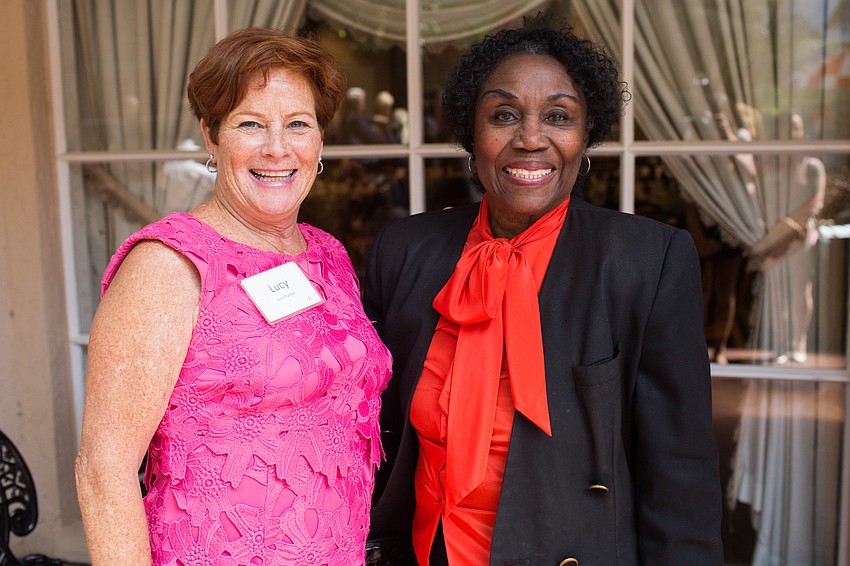 Lucy Rubley and Joyce Bellamy