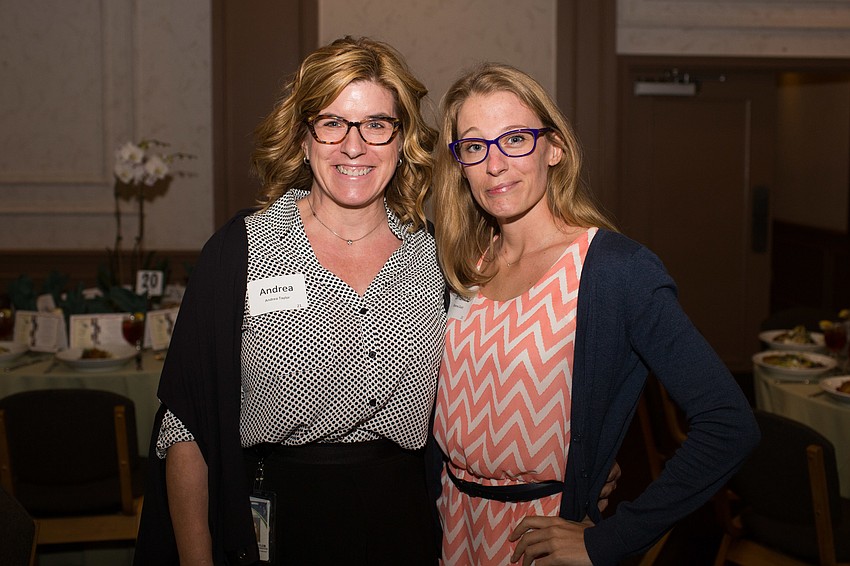 Andrea Taylor and Brianne Grant