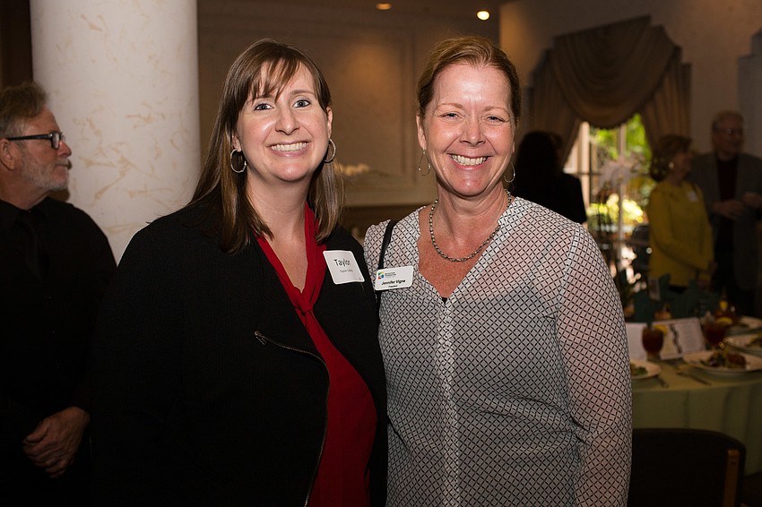 Taylor Collins and Jennifer Vigne